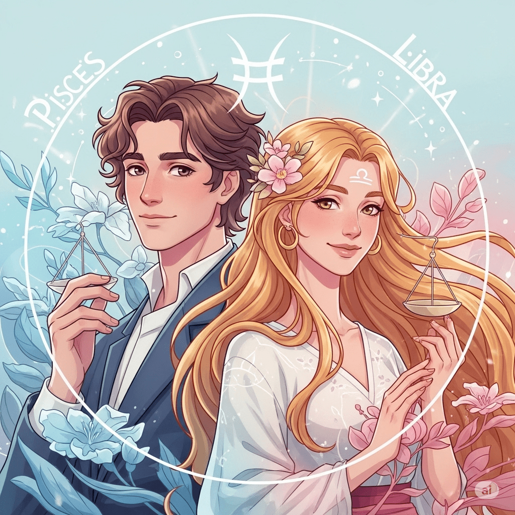 Pisces Man & Libra Woman