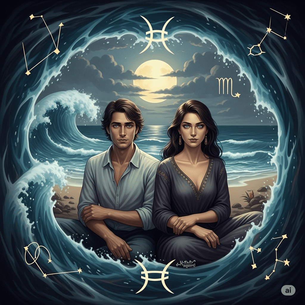 Pisces Man and Scorpio Woman