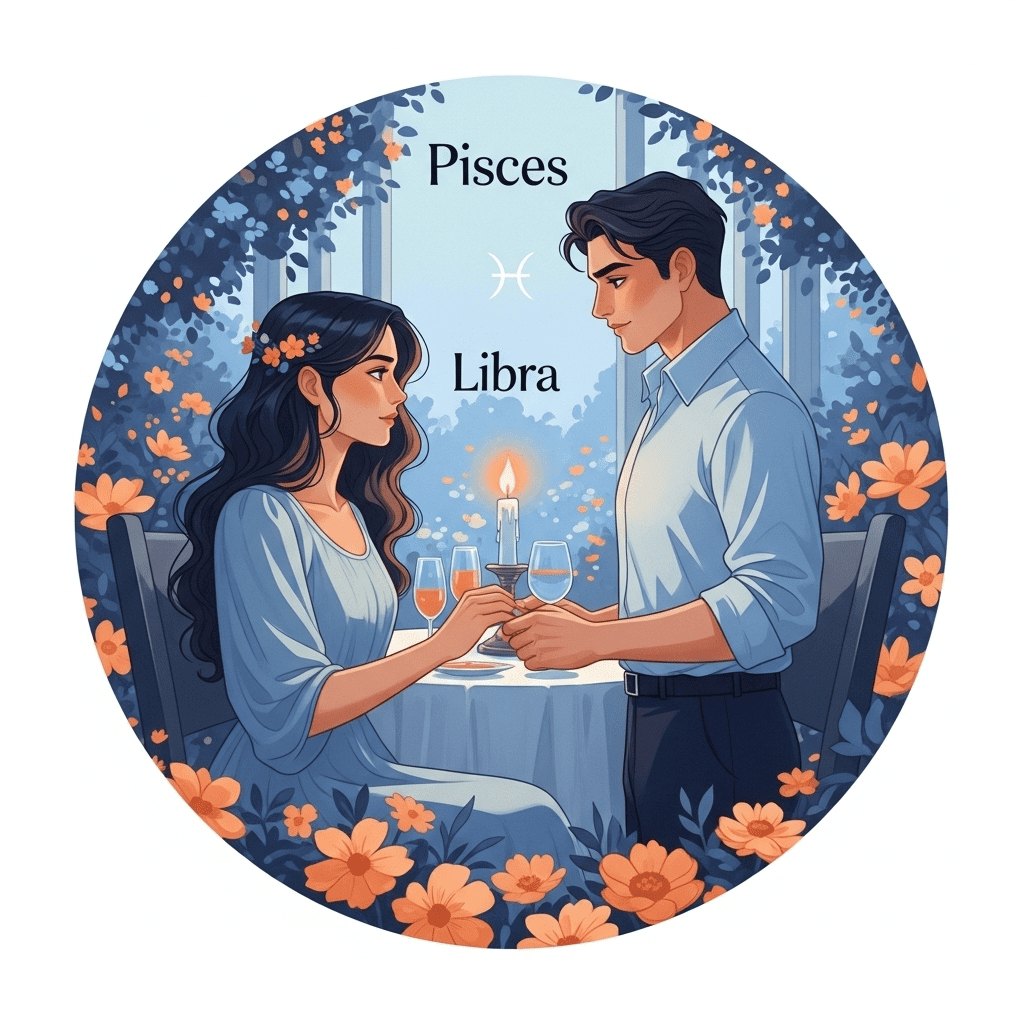 Pisces Woman & Libra Man
