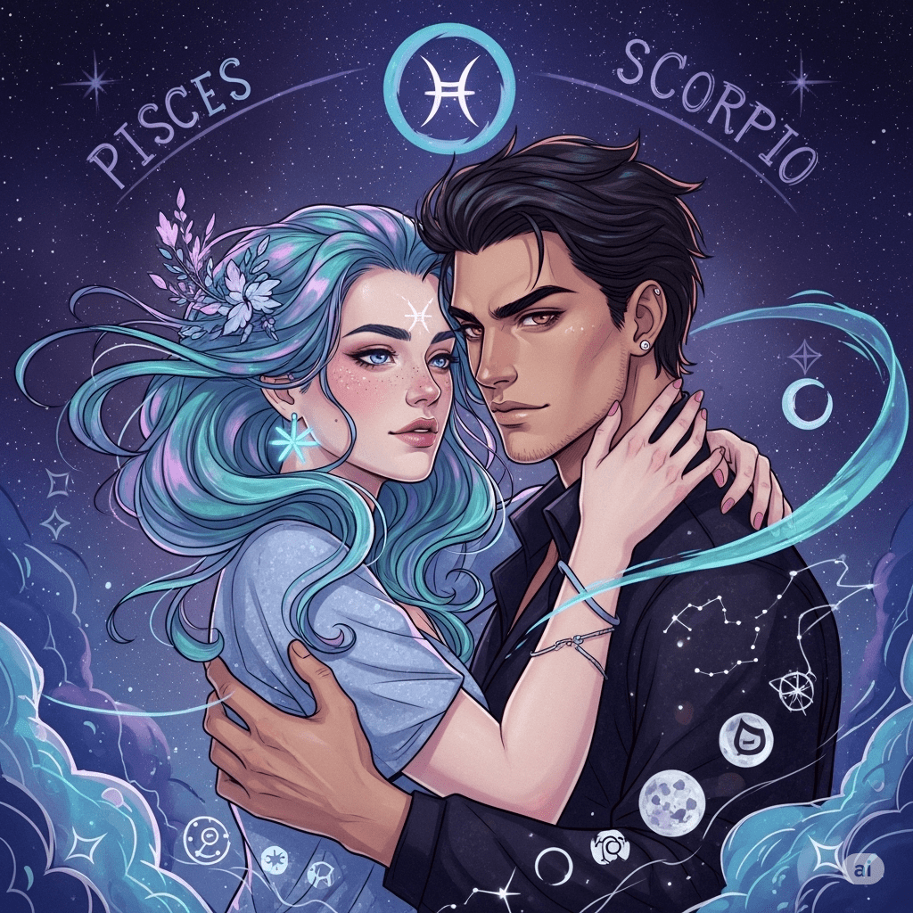 Pisces Woman & Scorpio Man